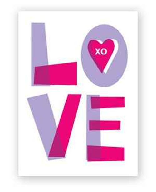 Big Love XO Valentines Day Card