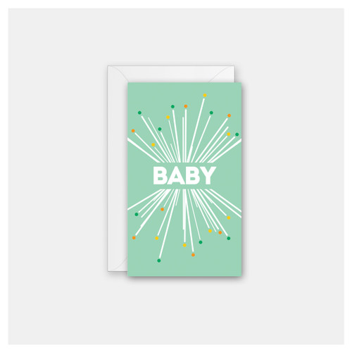Baby Starburst - Set of 4 Mini Cards