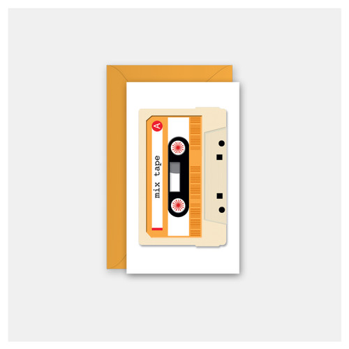 Mix Tape -  Set of 4 Mini Cards