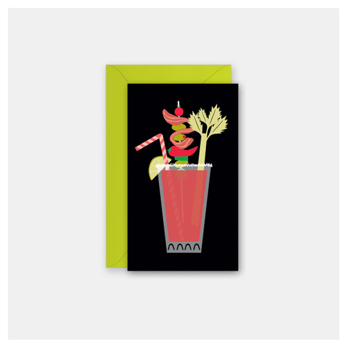 Bloody Mary - Set of 4 Mini Cards