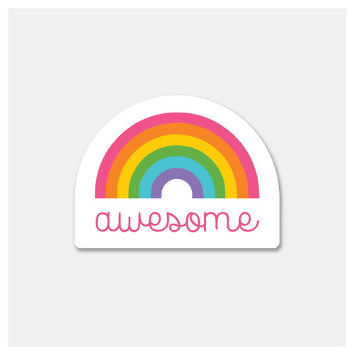 Awesome Rainbow Sticker