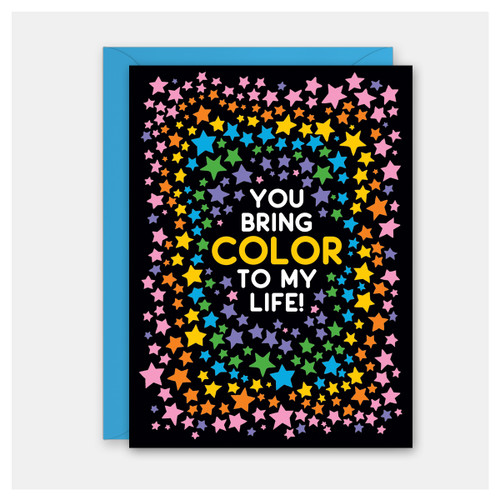 Color Life Birthday Card