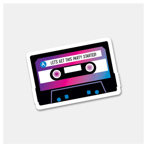 Mix Tape Sticker