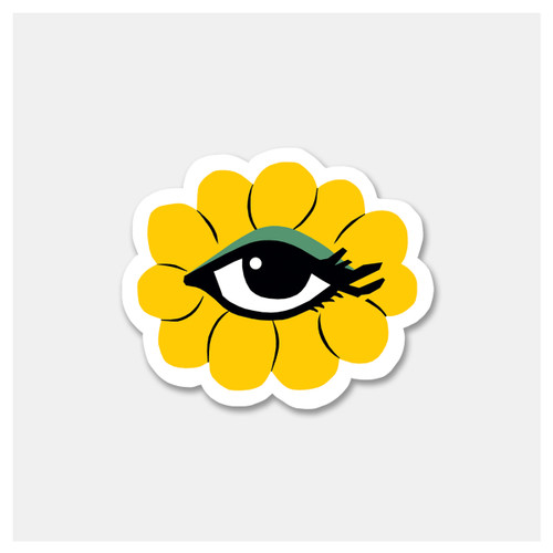 Flower Eye Sticker