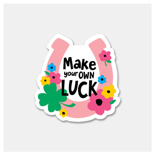 Lucky Horseshoe Sticker