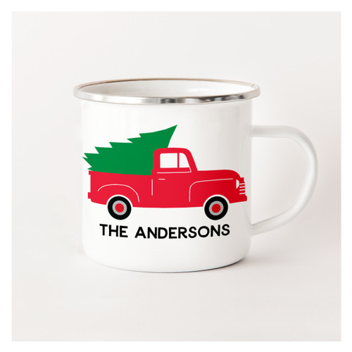 Personalized Pickup Truck Camp Mug