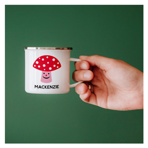 Personalized Mushroom Camp Mug