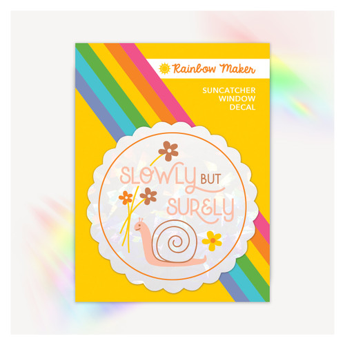 Snail - Rainbow Maker Suncatcher Decal
