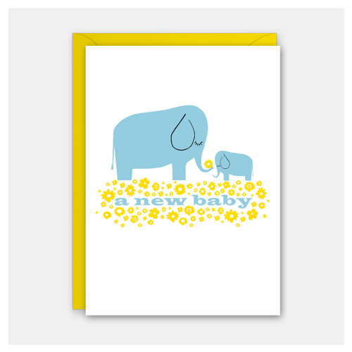 Baby Elephant Card