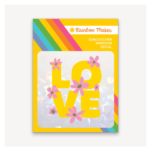 Daisy Love - Rainbow Maker Suncatcher Decal