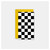 Black & White Checkerboard - Set of 4 Mini Cards