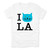 I CAT Los Angeles - Blue Cat - Unisex Adult TShirt