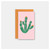 Prickly Cactus - Set of 4 Mini Cards