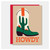 Howdy Cowboy Boot Card