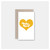 Baby Bird Heart - Set of 4 Mini Cards