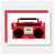 Holiday Boom Box Christmas Cards