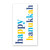 Hanukkah Serif Mini Cards - Pack of 4