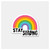 Stay Strong Rainbow Sticker