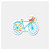 Flower Bike Sticker