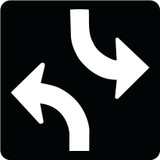 RWT387 RB-48 60x60 cm Reflective Aluminum Sign