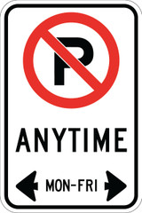 RWT397 RB-52C 30x45 cm Reflective Aluminum Sign