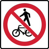 RWT430 RB-68 60x60 cm Reflective Aluminum Sign
