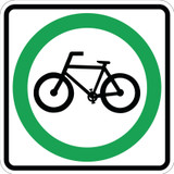 RWT431 RB-69 45x45 cm Reflective Aluminum Sign