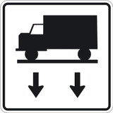 RWT446 RB-82TAC 60x60 cm Reflective Aluminum Sign