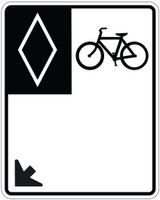 RWT473 RB-91TAC 60x75 cm Reflective Aluminum Sign