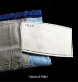 **NEW** 3 LAYER  GAITERS with **NEW** FILTER POCKET (Non Medical Grade) ED-Covid19-16. **Prices As Low As $9.25 ea.**