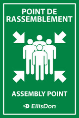 Assembly Point 24"x36" EDQC786. **Prices As Low As $24.25 ea.**