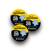 Day of Mourning Sticker 2"x2" ED792