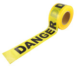 Yellow Danger Tape ED804 3"x1000 ft