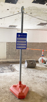Cable Caddy Alupanel Sign  12"x18" ED832