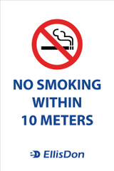 No Smoking 24"x36" ED162. **Prices As Low As $24.25 ea.**