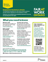 Employment Standards In Ontario Poster ED_FDD5 