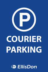 Courier Parking 12" x 18" ED621