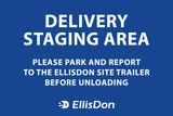 Delivery Staging Area 24"x36" ED654. **Prices As Low As $24.25 ea.**