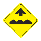 RWT011 WA-22a 60x60 cm Reflective Aluminum Sign 