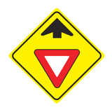 RWT033 WB-1a 75x75 cm Reflective Aluminum Sign 