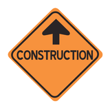 TC-1 90x90 cm Reflective Plywood Sign 