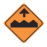 RWT061 TC-14 60x60 cm Reflective Plywood Sign 
