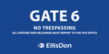 Gate 6 Banner 4'x8' ED019. **Prices As Low As $95.00 ea.**