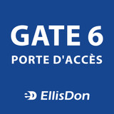 Bilingual Gate 6 36"x36" ED207B. **Prices As Low As $34.50 ea.**