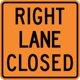 TC-3Rt 60x60 cm Reflective Plywood Sign 