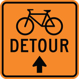 TC-41 45x45 cm Reflective Plywood Sign