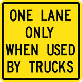 WA-24A 90x90 cm Reflective Aluminum Sign