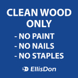Clean Wood Only 24"x24" ED106. **Prices As Low As $16.10 ea.**