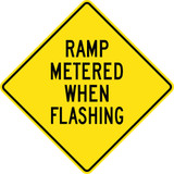 RWT250 WB-7 75x75 cm Reflective Aluminum Sign