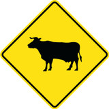 RWT275 WC-9 60x60 cm Reflective Aluminum Sign